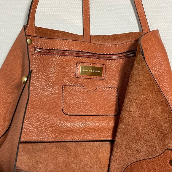Annabel Ingall genuine leather Isabella large tote